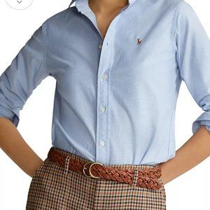 Polo Ralph Lauren Classic Fit Oxford Shirt - Blue Hyacinth - XS
